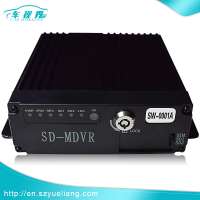 AHD Car Video Recorder 4 Way Surveillance Host System SD Card Bus Truck